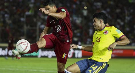 partido colombia y venezuela